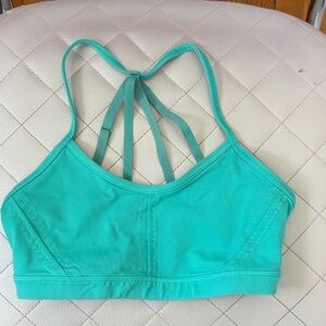 Lululemon Sports Bra Strappy Teal